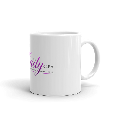 The official The Lady C.P.A. Mug