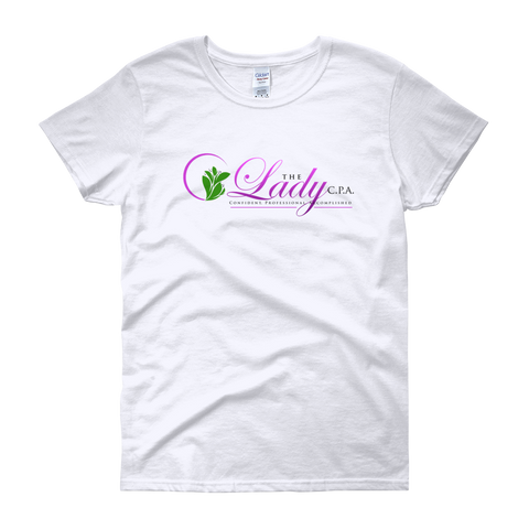 The Lady C.P.A. Official Women's short sleeve tee